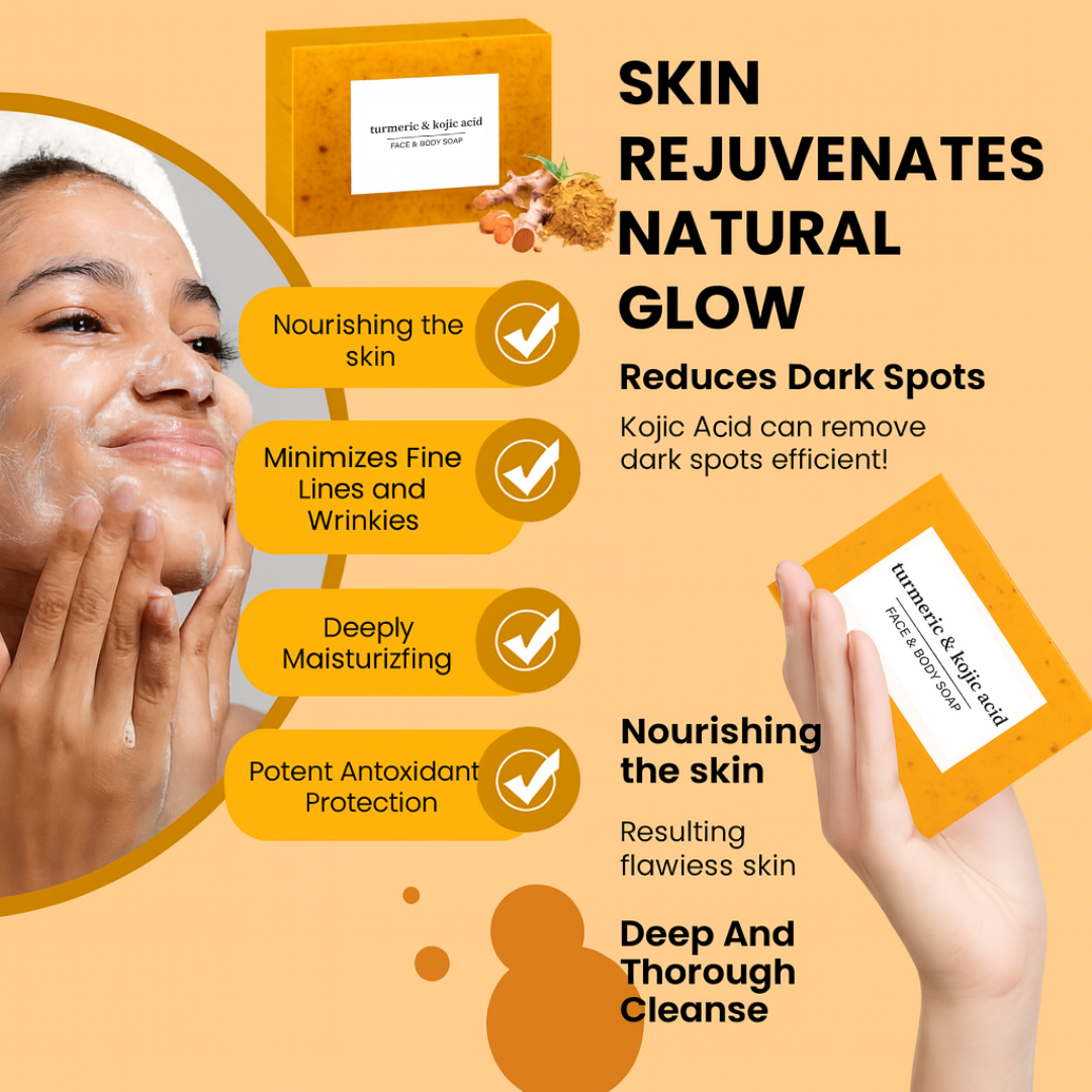 Turmeric & Kojic Soap